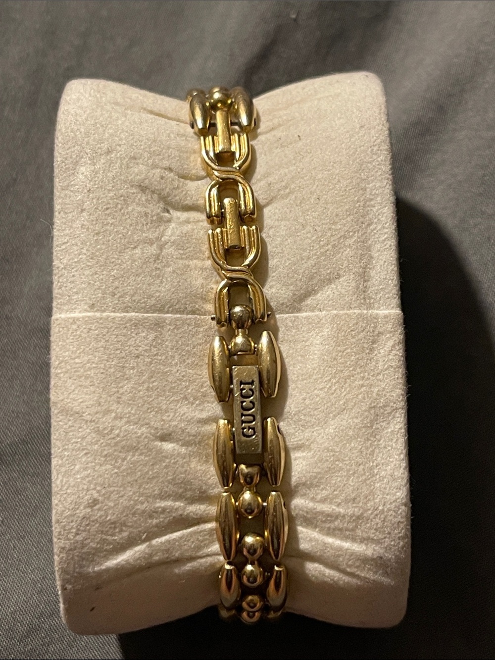 GUCCI Change Bezel 11/12.2 Watch Quartz Gold Women's Authentic - Picture 5 of 5